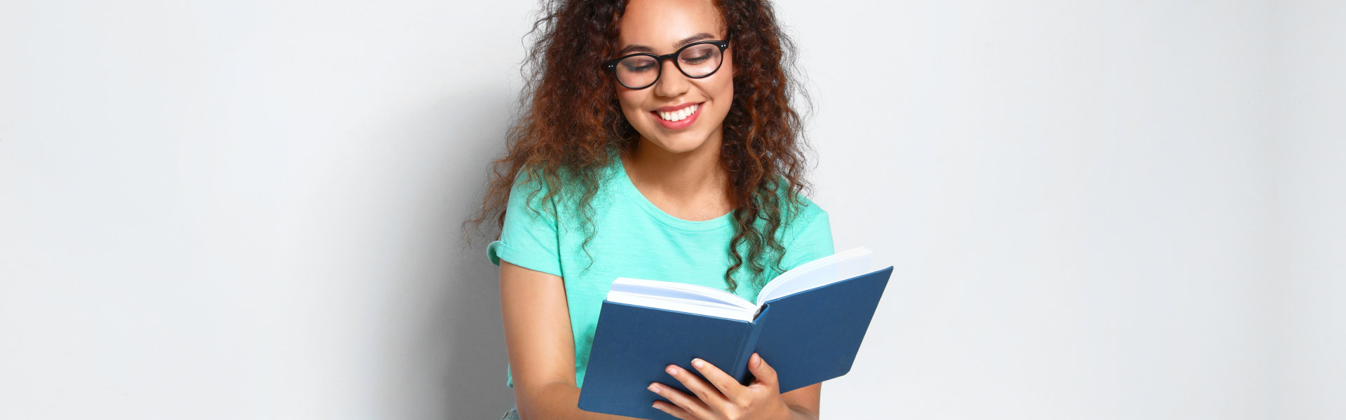 woman reading